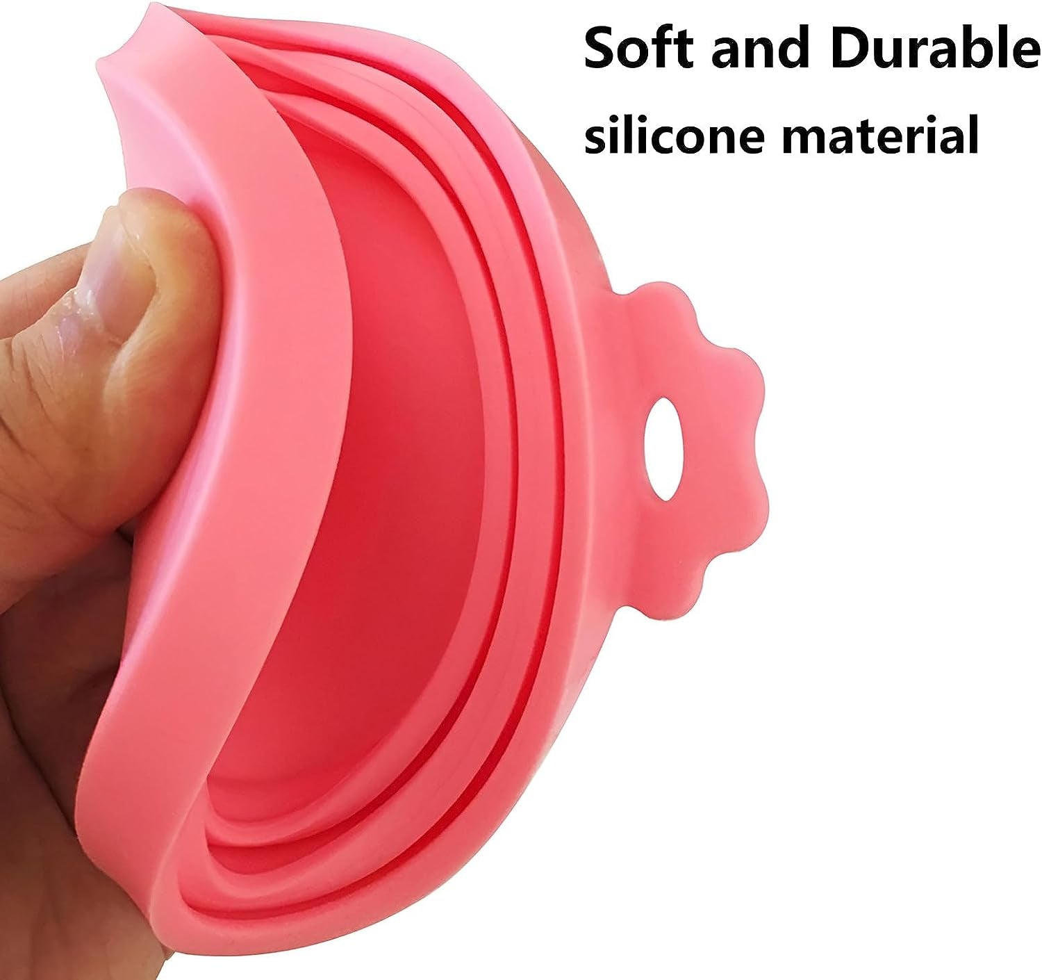 5-Pack Universal Silicone Pet Food Can Covers - BPA Free Lids for Dog and Cat Food Storage, Fits Most Standard Size Cans