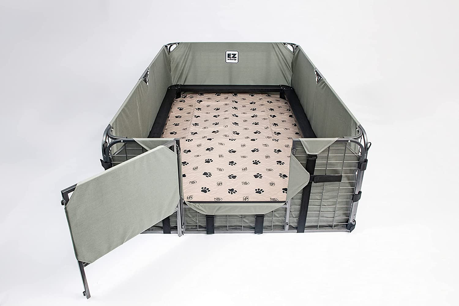 Reusable Waterproof Dog Pee Pads - Washable Potty Training and Whelping Mats, 36x48 Inch, Set of 2 with Rounded Corners