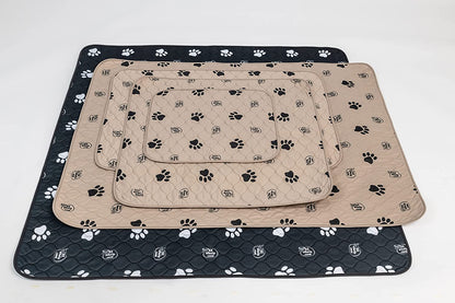 Reusable Waterproof Dog Pee Pads - Washable Potty Training and Whelping Mats, 36x48 Inch, Set of 2 with Rounded Corners