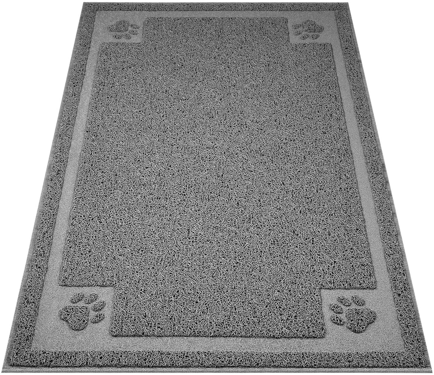Large Cat Litter Mat Trapper 35" x 23" - Effective Litter Control and Soft on Sensitive Paws, Easy to Clean